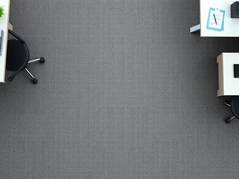 Low-pile carpet or carpet tile